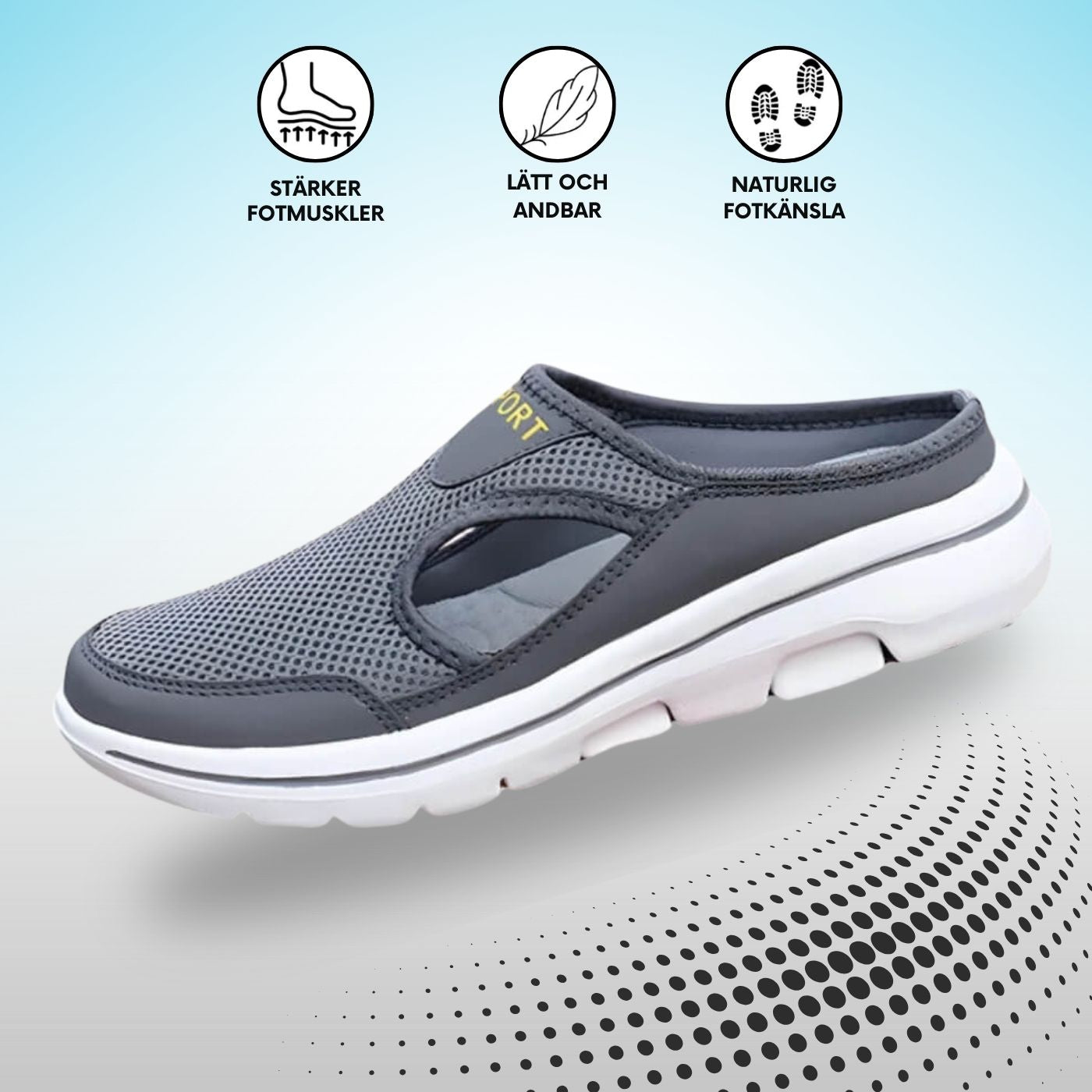 ALERA™ | Sportiga Ortopediska Sandaler med Ultimat Stöd