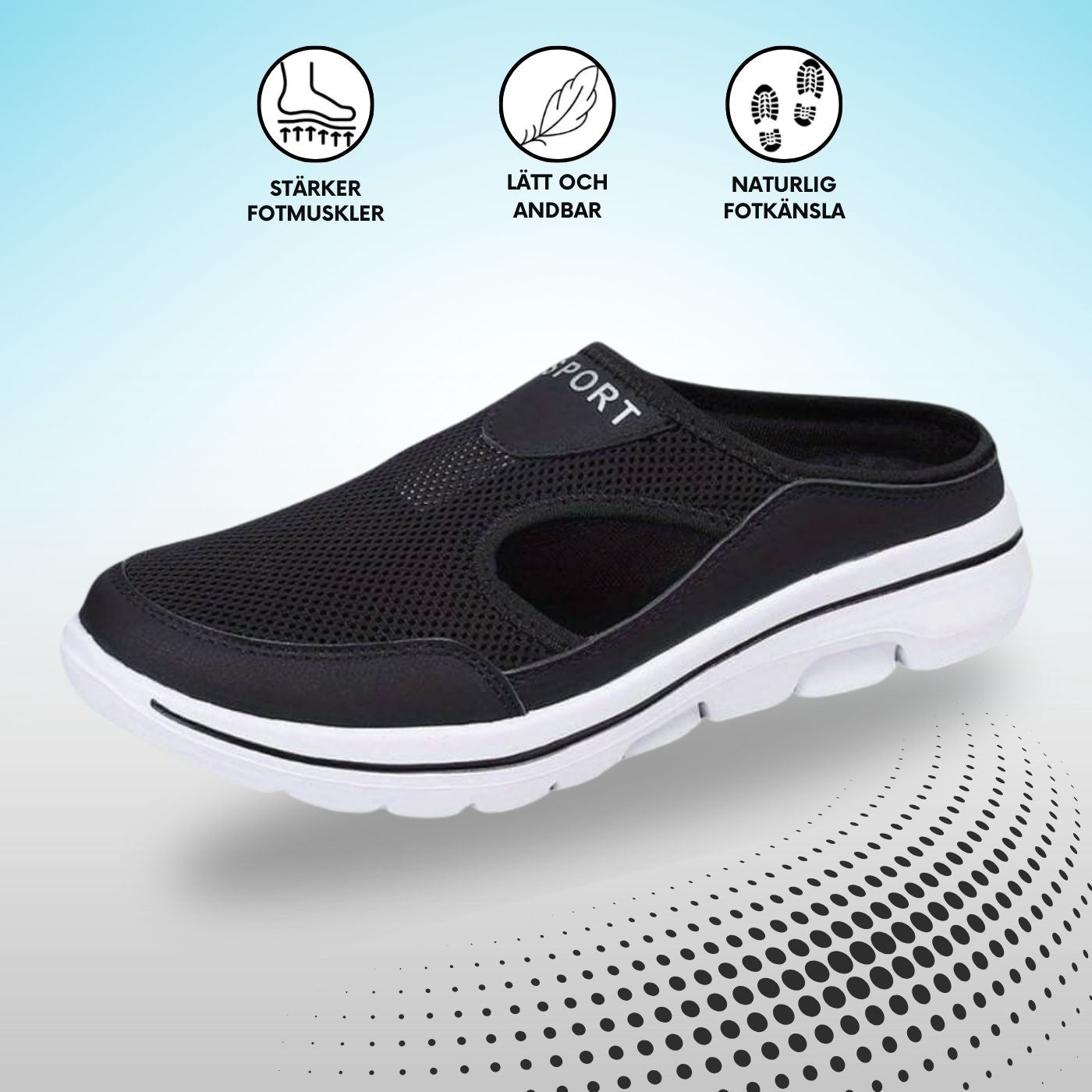 ALERA™ | Sportiga Ortopediska Sandaler med Ultimat Stöd