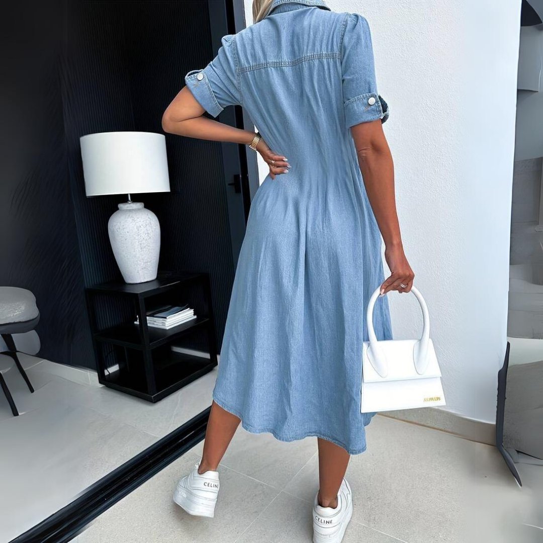 DAISI™ | Denim Klänning