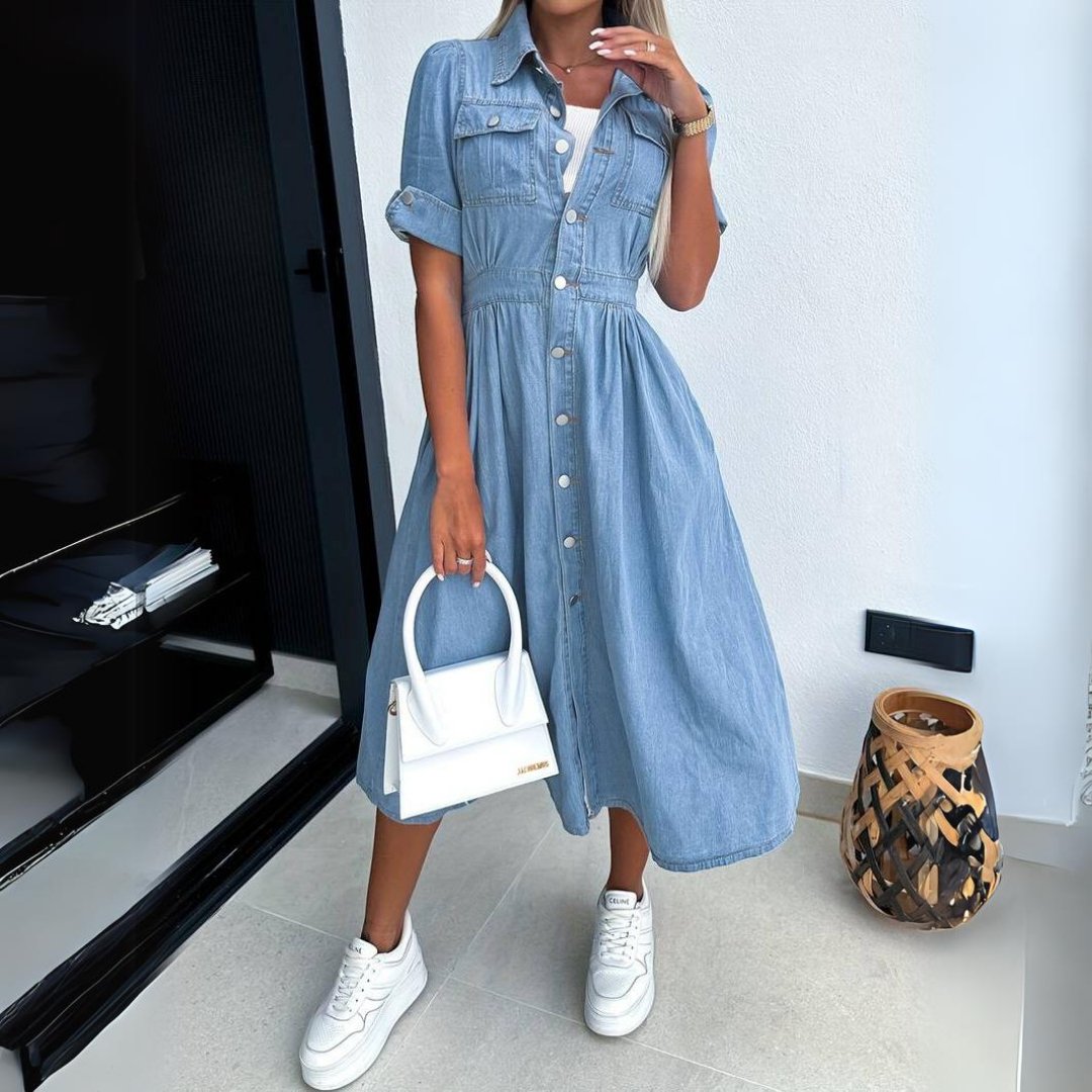 DAISI™ | Denim Klänning