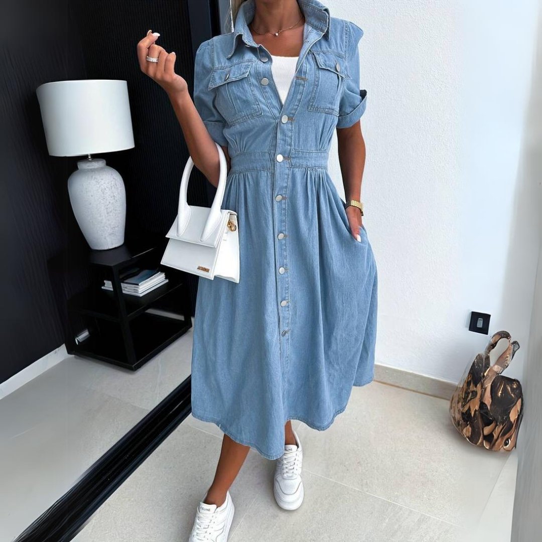 DAISI™ | Denim Klänning