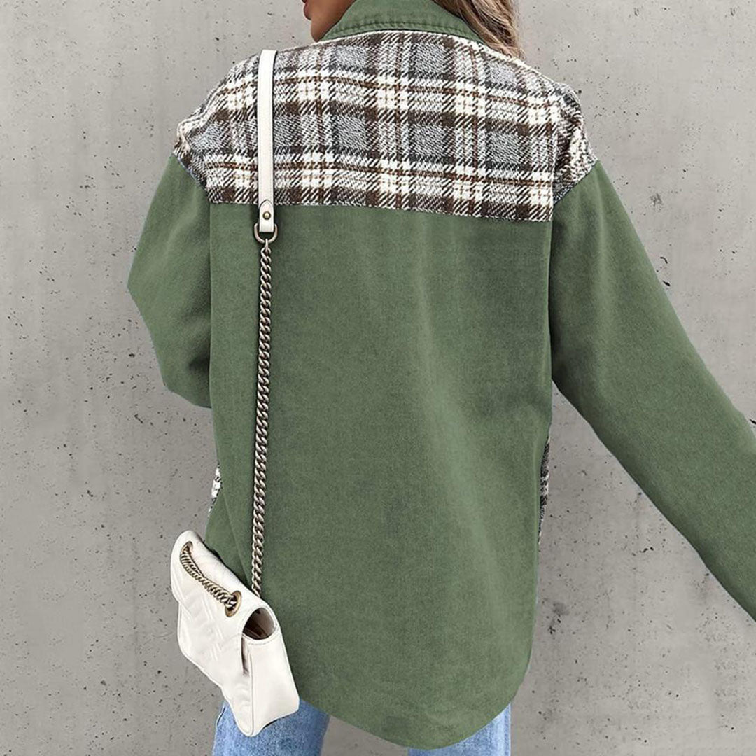 DYANA™ | Mode Med Jacka för Damer