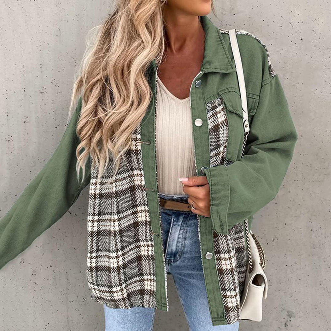 DYANA™ | Mode Med Jacka för Damer