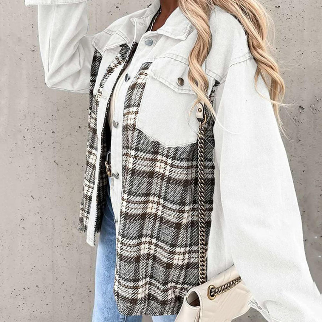DYANA™ | Mode Med Jacka för Damer