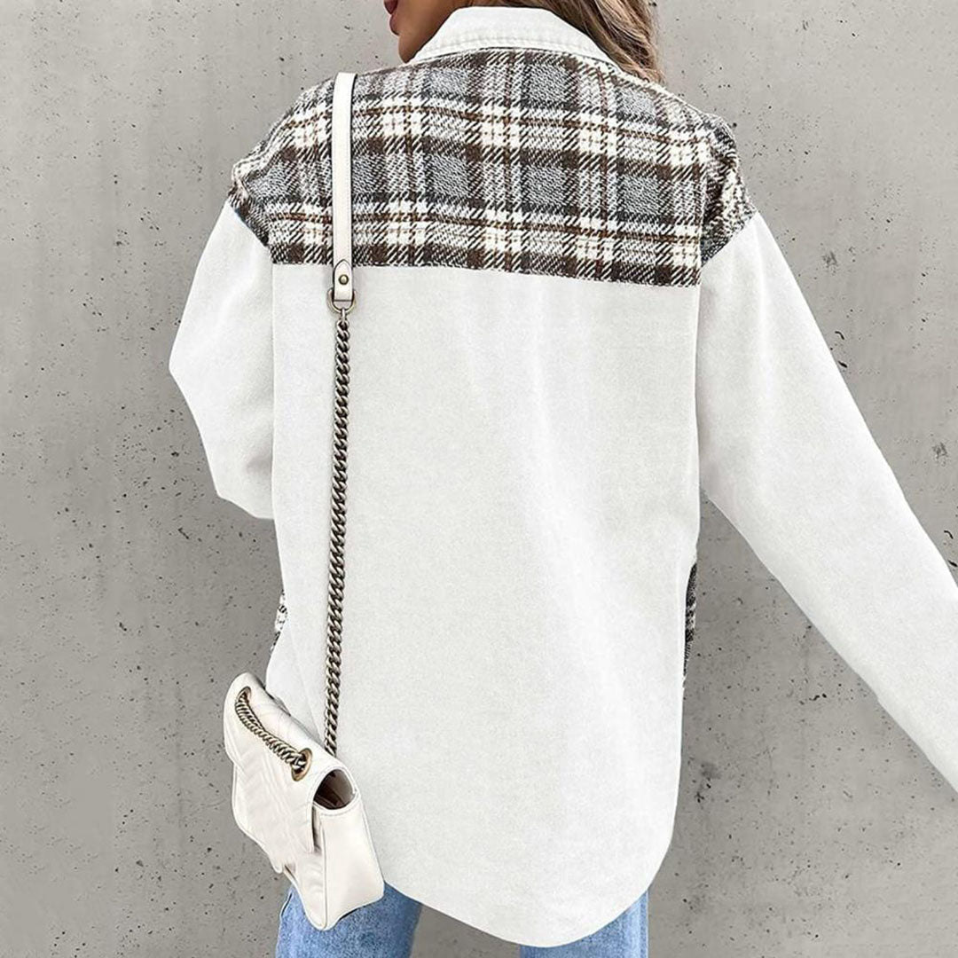 DYANA™ | Mode Med Jacka för Damer