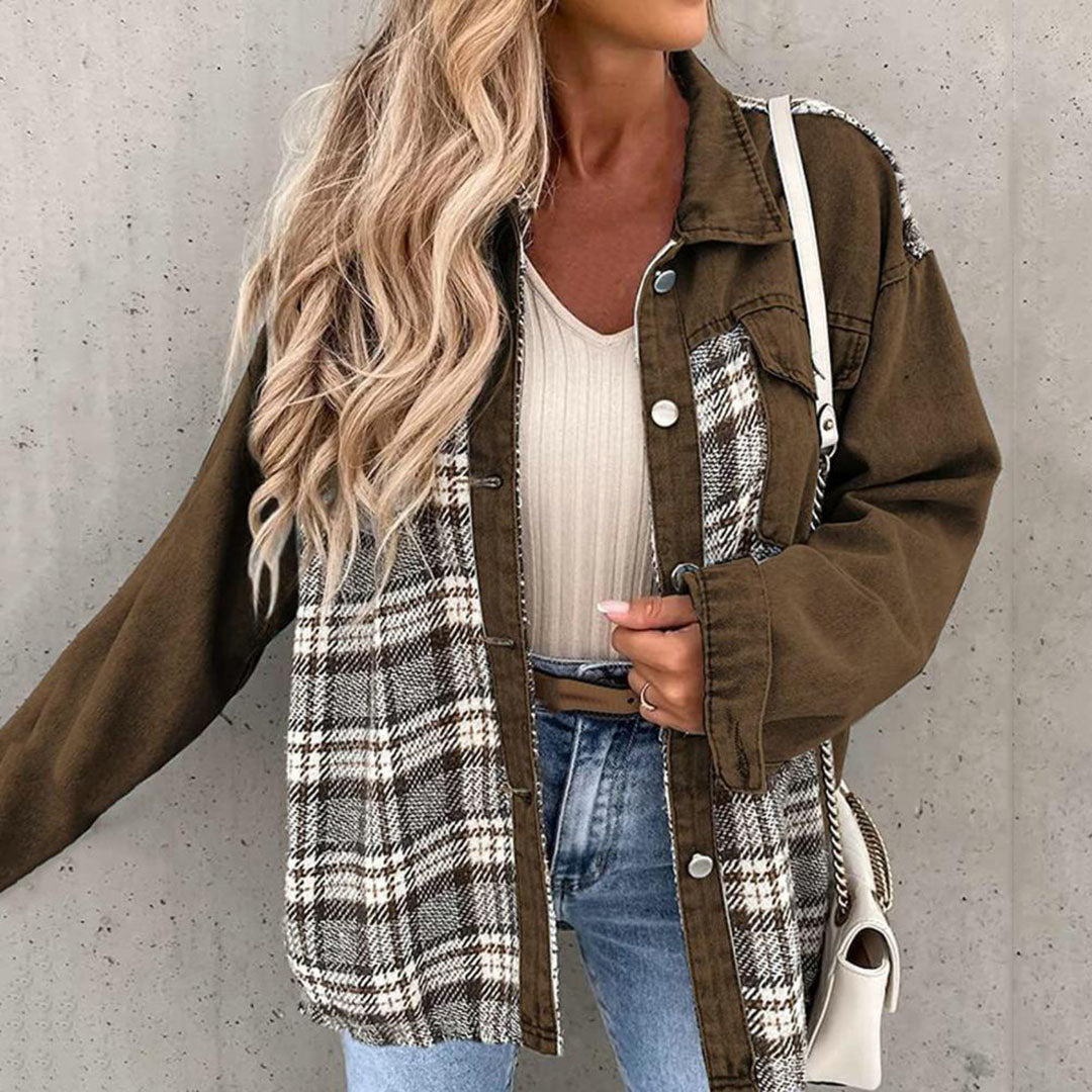 DYANA™ | Mode Med Jacka för Damer