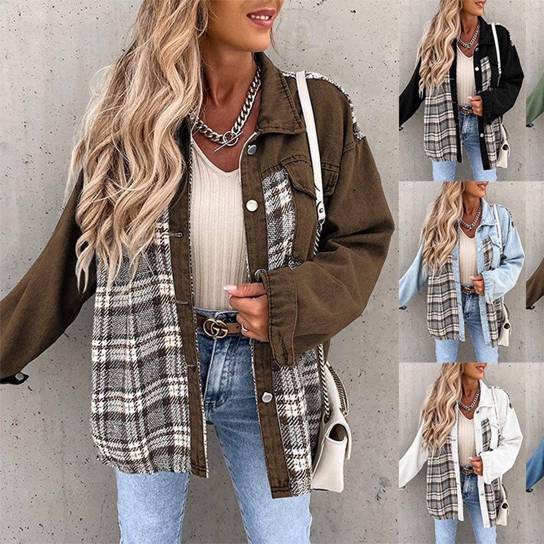 DYANA™ | Mode Med Jacka för Damer