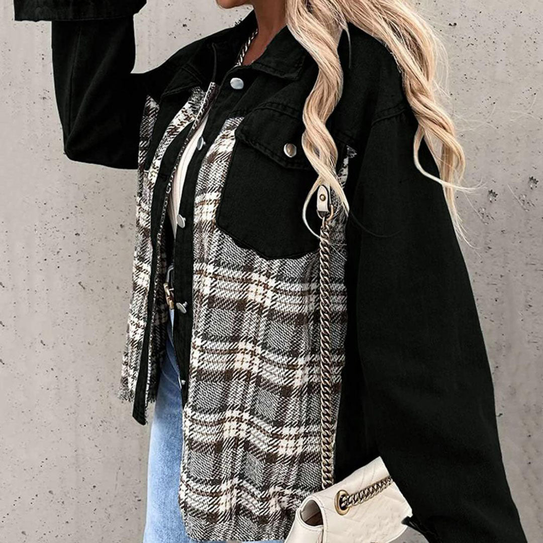 DYANA™ | Mode Med Jacka för Damer