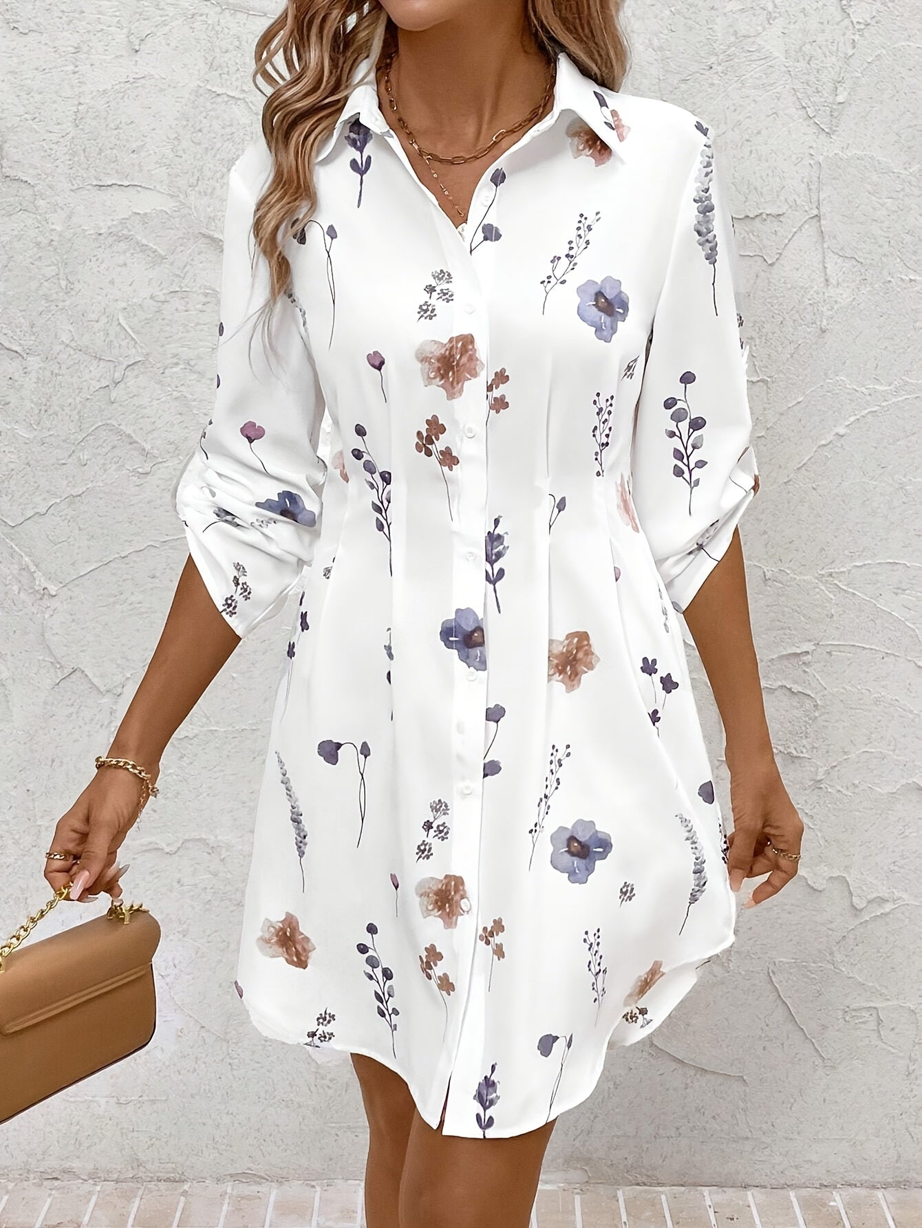 ALISE™ | Elegant blommig klänning