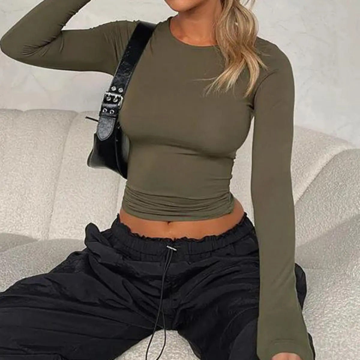 FIORELLA™ | Långärmad Slim Top
