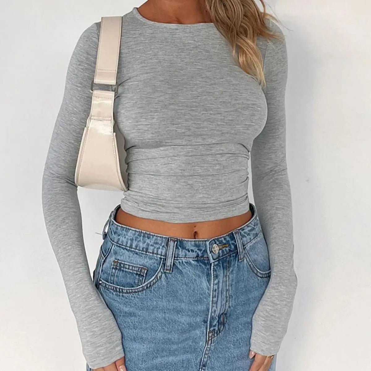 FIORELLA™ | Långärmad Slim Top