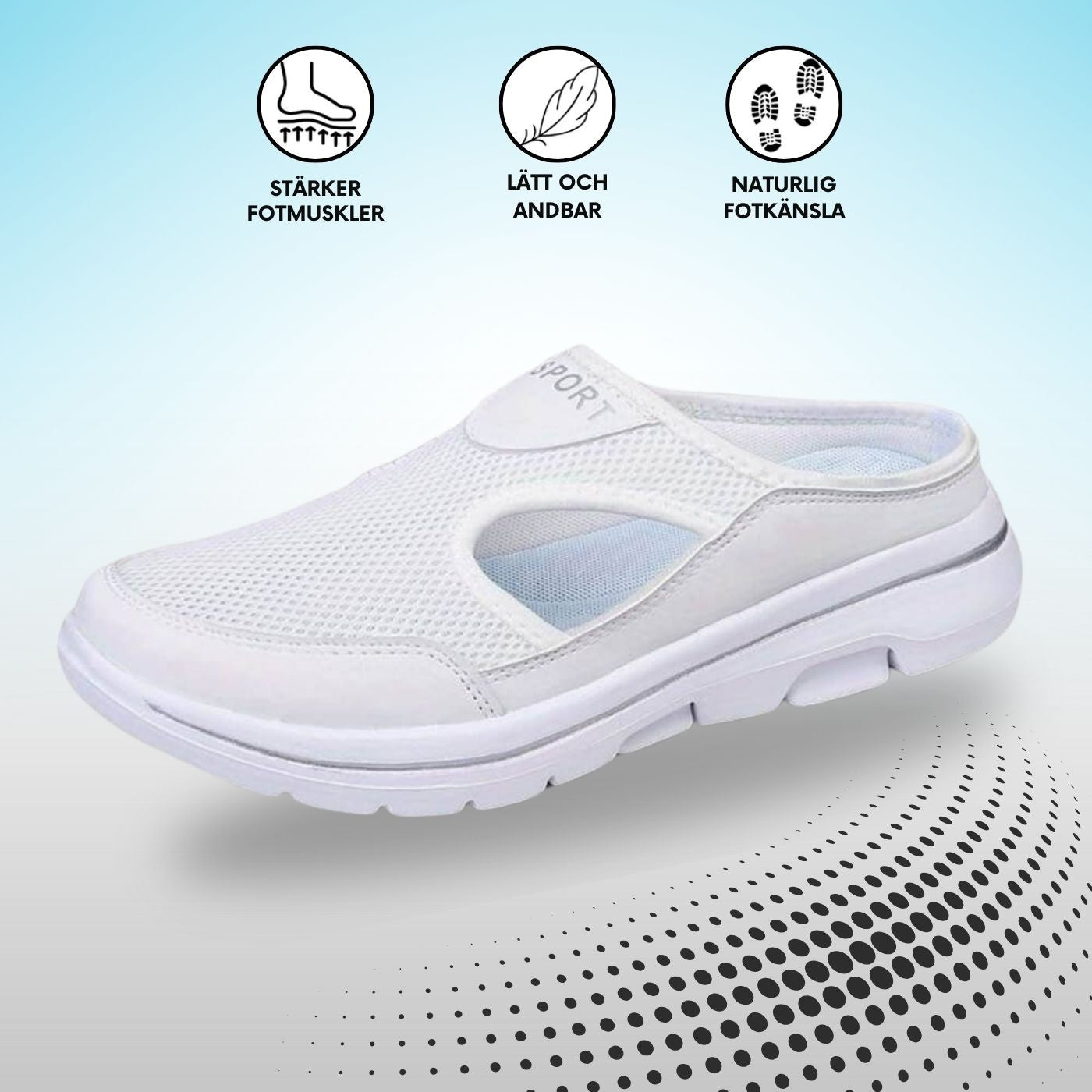 ALERA™ | Sportiga Ortopediska Sandaler med Ultimat Stöd