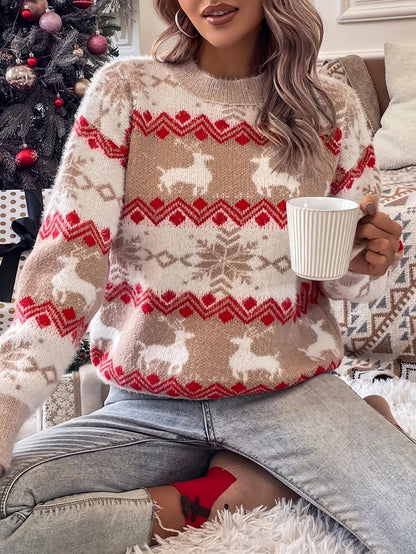 AHLINA™ | Vintertröja med Crewneck