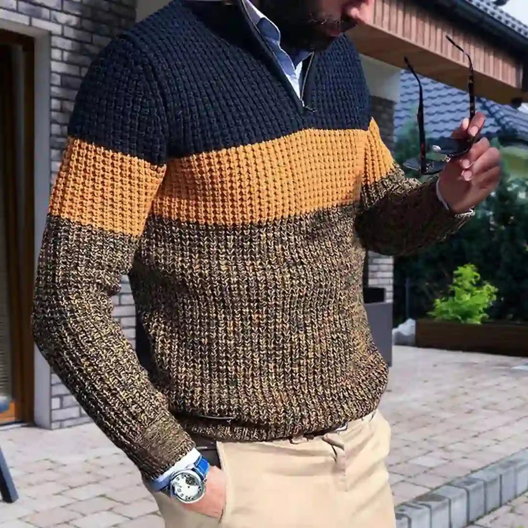 BALESTRO™ | Varm Herrtröja med Dragkedja