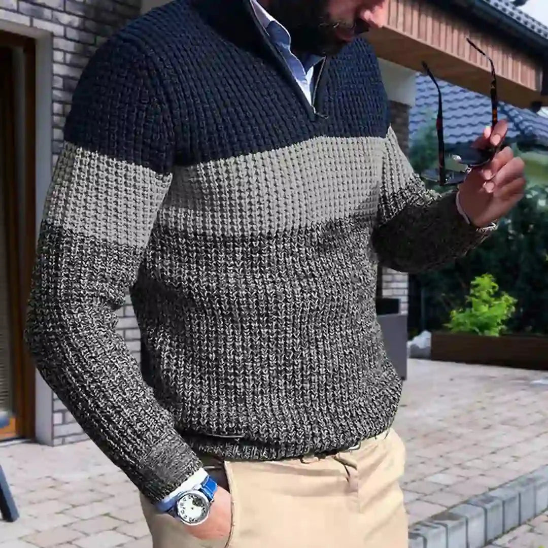 BALESTRO™ | Varm Herrtröja med Dragkedja