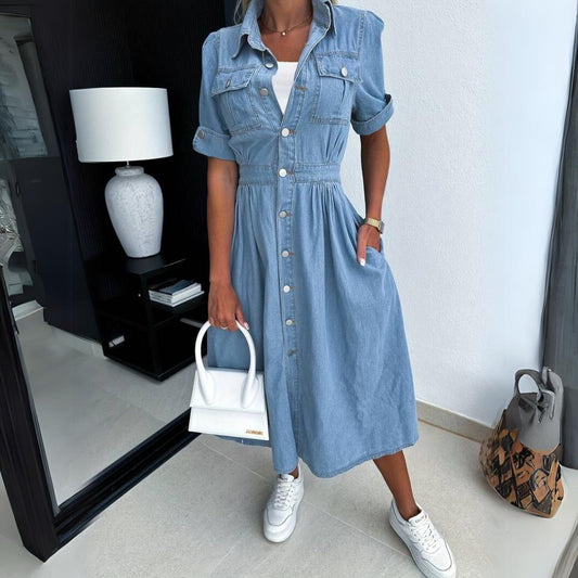 DAISI™ | Denim Klänning