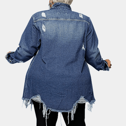 FRANCESCA™ | Trendig Denimjacka
