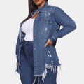 FRANCESCA™ | Trendig Denimjacka