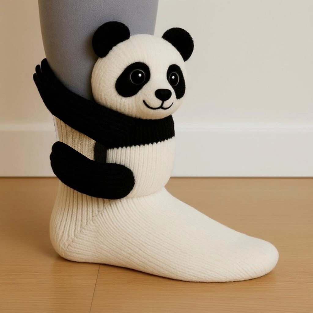 Cozy Critter Socks | Djurstrumpor med Kram