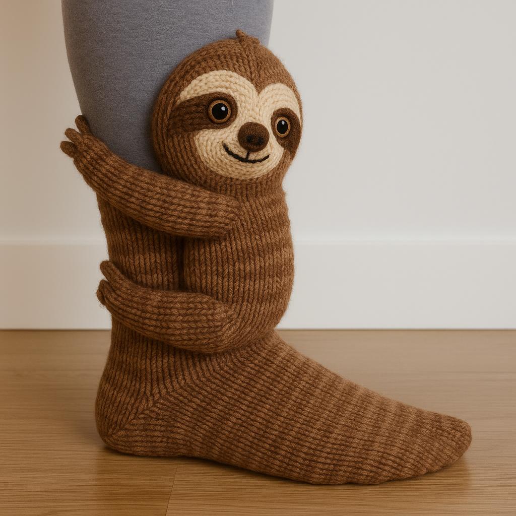 Cozy Critter Socks | Djurstrumpor med Kram