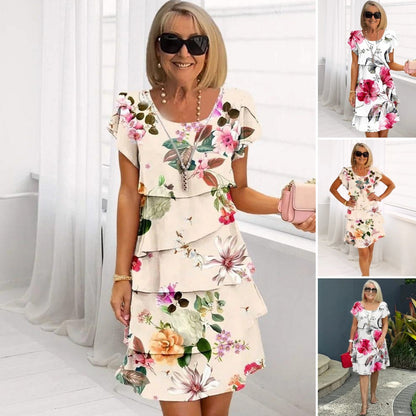 JISSELE™ | Elegant blommig klänning